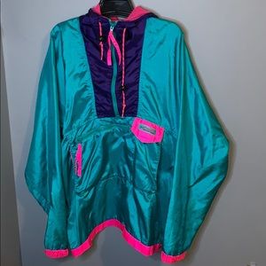 vintage women's Columbia windbreaker
